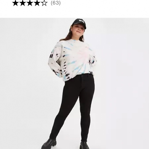 Levi’s 311 shaping skinny stretch black jeans. Worn once - Picture 1 of 9